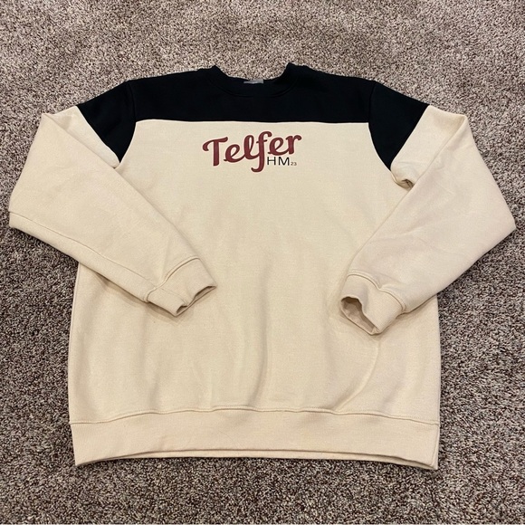 Telfer School of Management | Sweater and Pants Set | Size M | Black & Cream - Picture 5 of 13